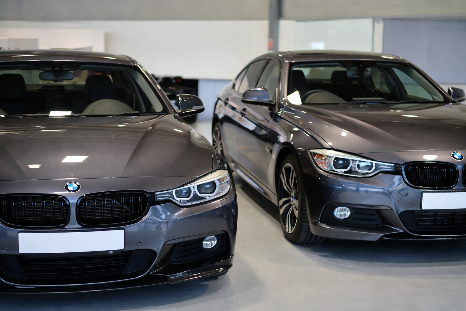 BMW Gebrauchtwagen in Werkstatt oder Autohaus zur Besichtigung und Verkauf Baudisch