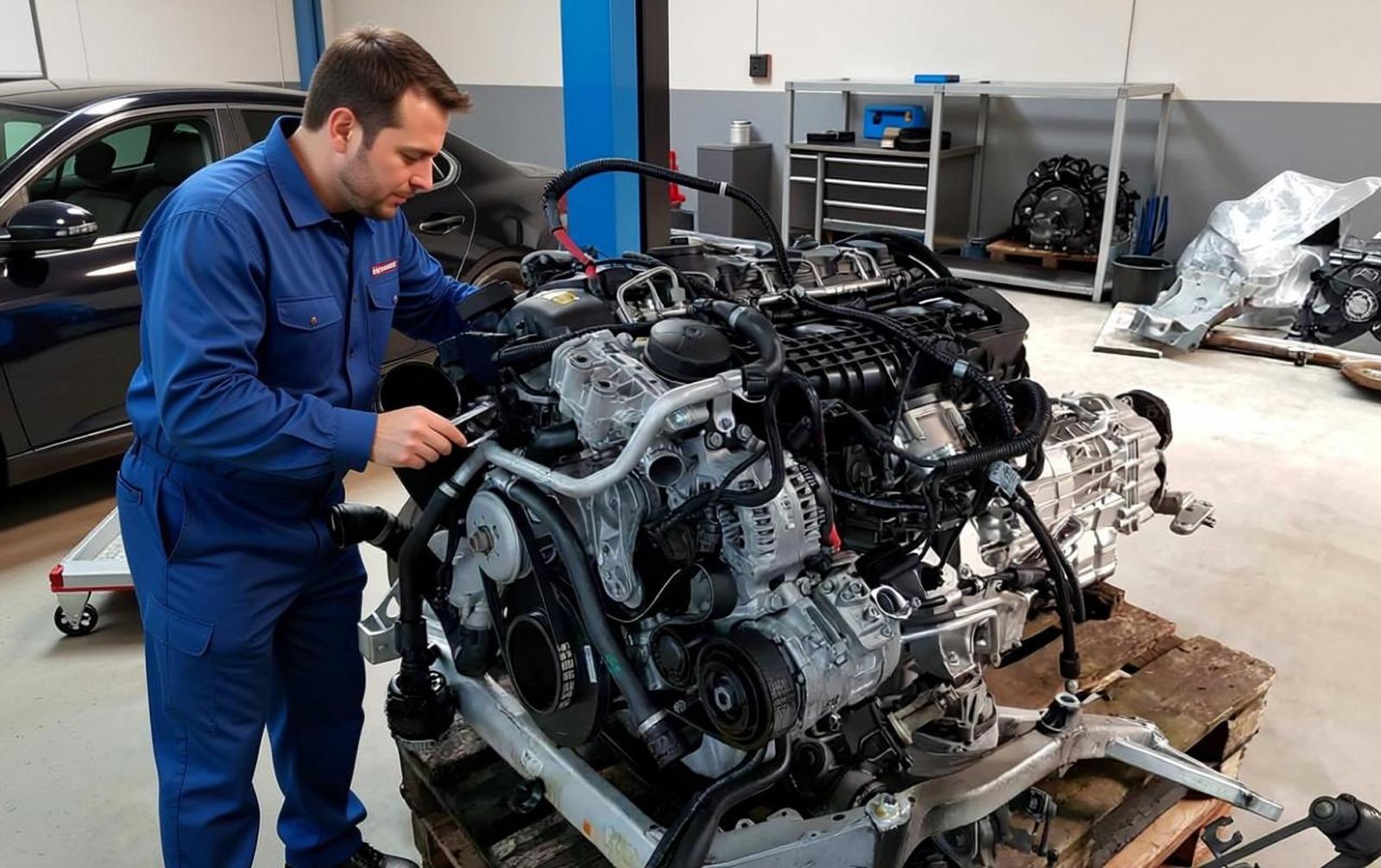 Motorinstandsetzung in Baesweiler Werkstatt Baudisch